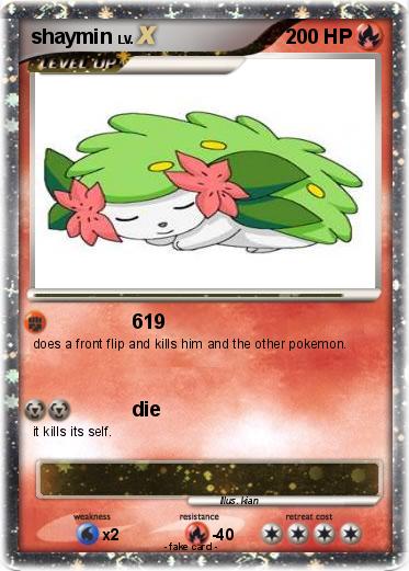 Pokemon shaymin