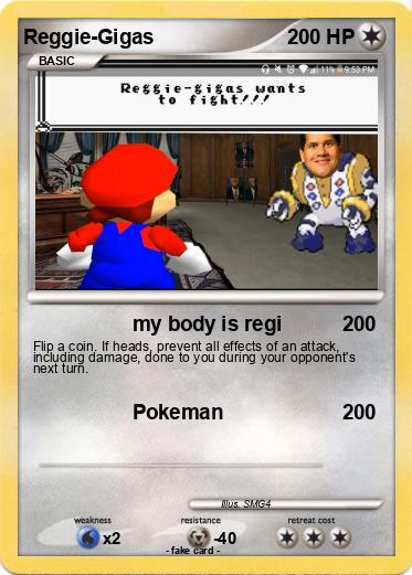 Pokemon Reggie-Gigas