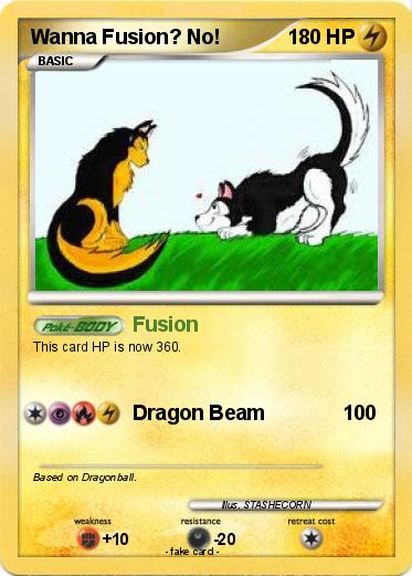 Pokemon Wanna Fusion? No!