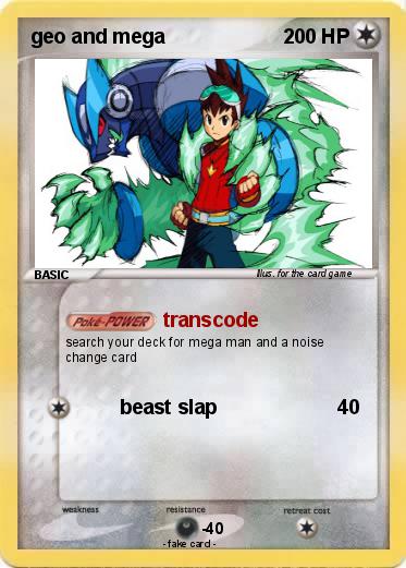 Pokemon geo and mega