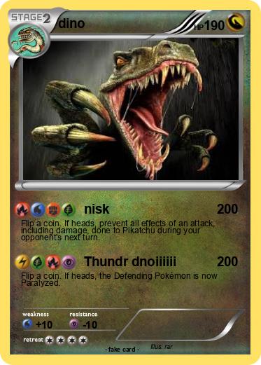 Pokemon dino