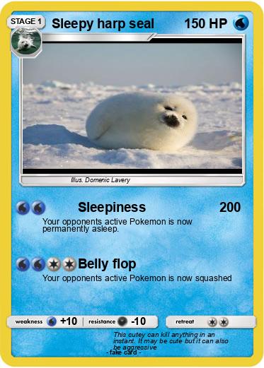 Pokemon Sleepy harp seal