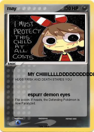 Pokemon may