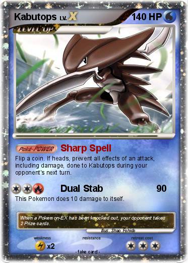 Pokemon Kabutops
