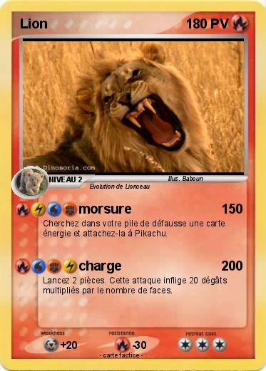 Pokemon Lion