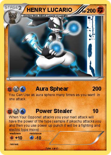 Pokemon HENRY LUCARIO