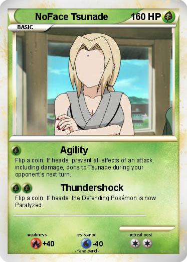 Pokemon NoFace Tsunade