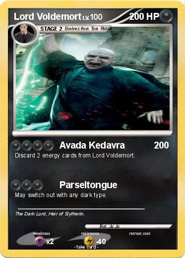 Pokemon Lord Voldemort
