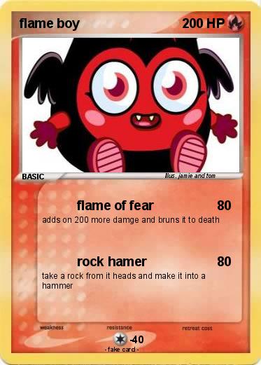 Pokemon flame boy
