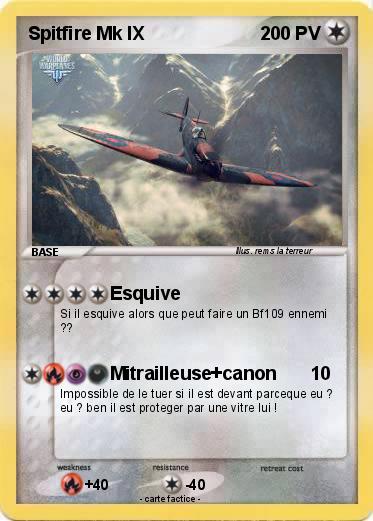 Pokemon Spitfire Mk IX
