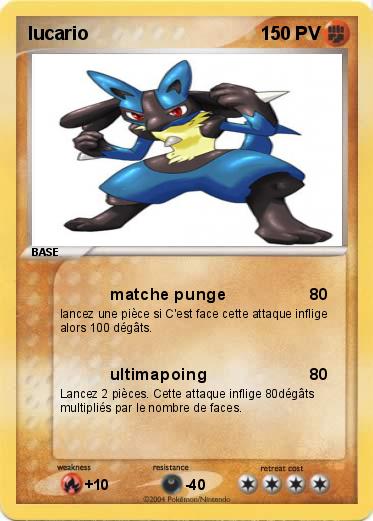 Pokemon lucario
