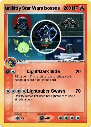 Pokemon unikitty Star Wars bosses