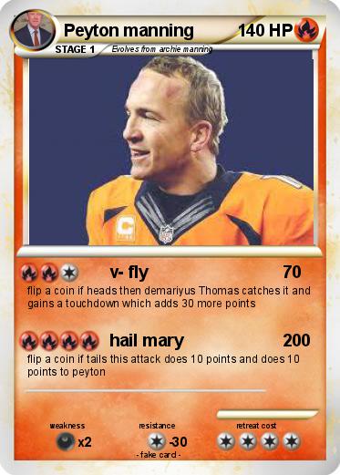 Pokemon Peyton manning