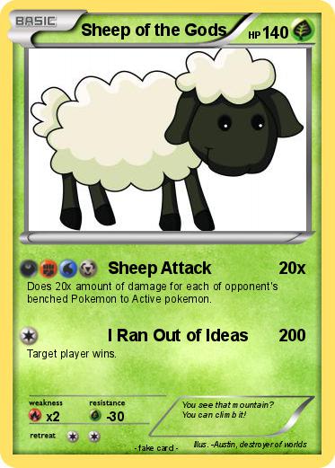 Pokemon Sheep of the Gods