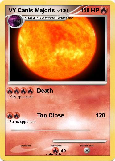 Pokemon VY Canis Majoris