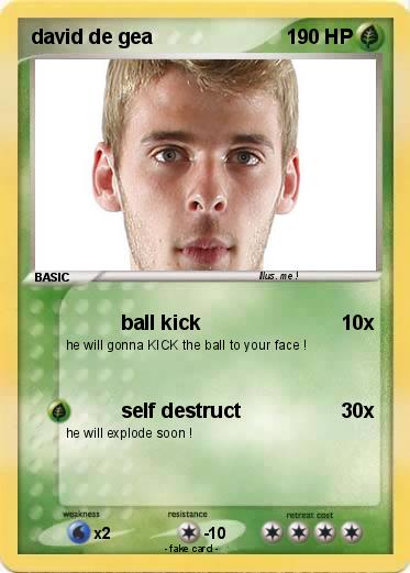 Pokemon david de gea