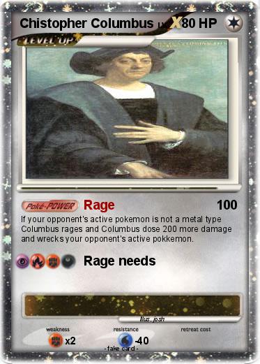 Pokemon Chistopher Columbus