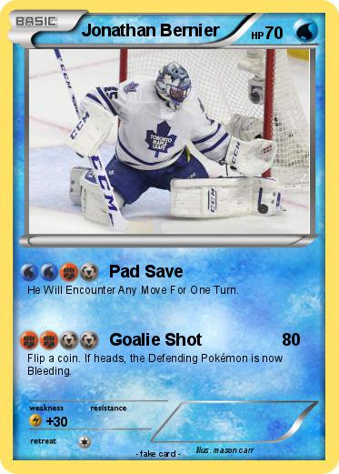 Pokemon Jonathan Bernier