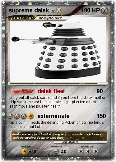 Pokemon supreme dalek