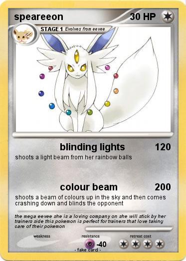 Pokemon speareeon