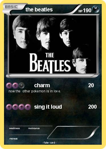 Pokemon the beatles