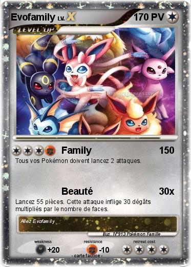 Pokemon Evofamily