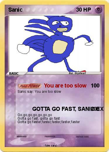 Pokemon Sanic