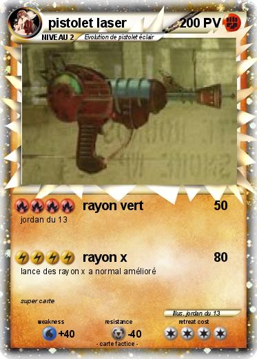 Pokemon pistolet laser