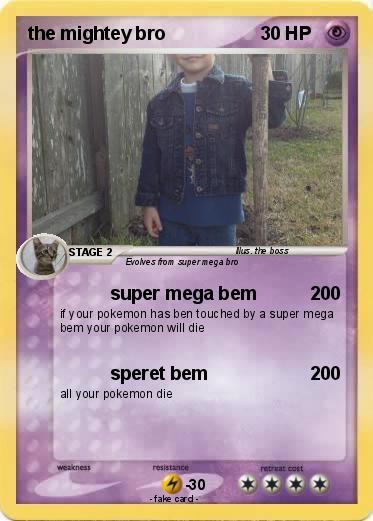 Pokemon the mightey bro