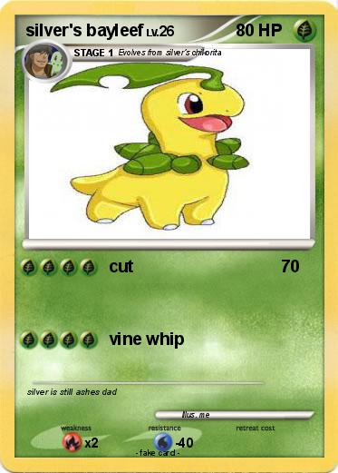 Pokemon silver's bayleef