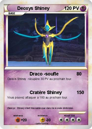 Pokemon Deoxys Shiney