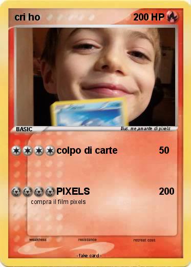 Pokemon cri ho