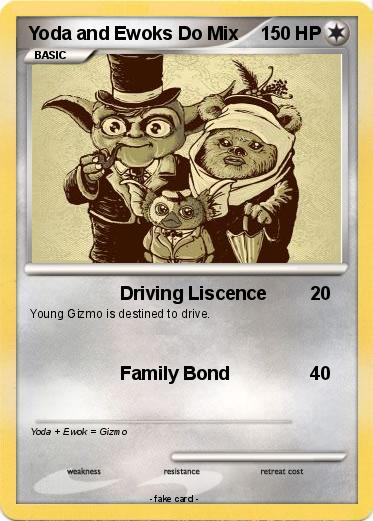 Pokemon Yoda and Ewoks Do Mix