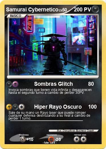 Pokemon Samurai Cybernetico