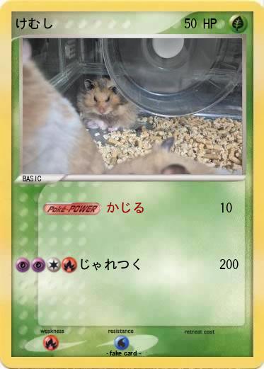 Pokemon けむし