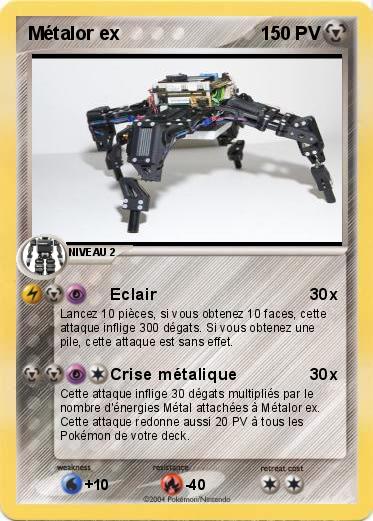 Pokemon Métalor ex 