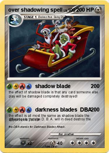 Pokemon over shadowing spell