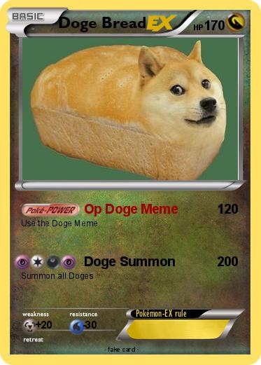 Pokemon Doge Bread
