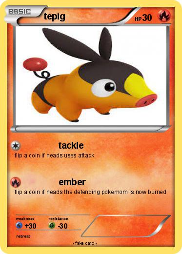 Pokemon tepig