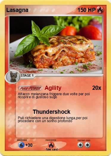 Pokemon Lasagna