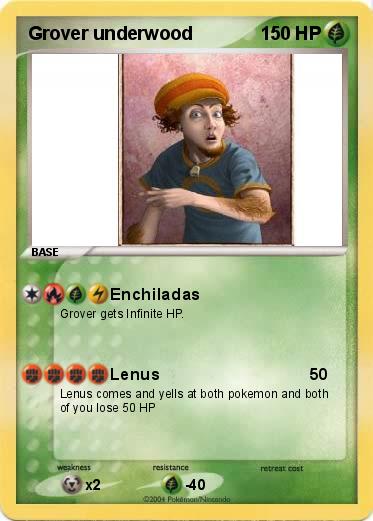 Pokemon Grover underwood
