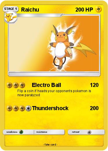 Pokemon Raichu