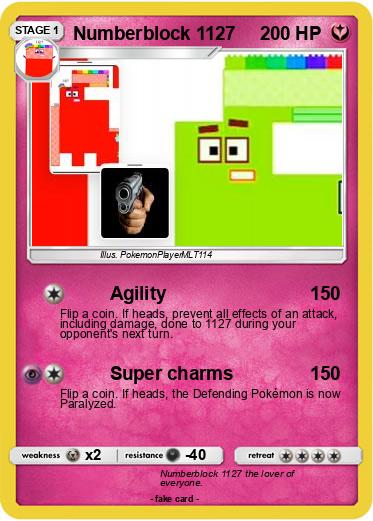 Pokemon Numberblock 1127
