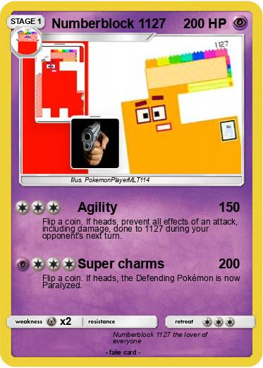 Pokemon Numberblock 1127
