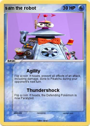 Pokemon sam the robot