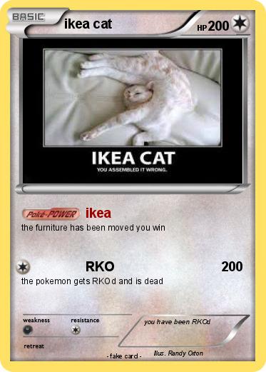 Pokemon ikea cat