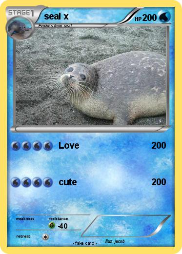 Pokemon seal x