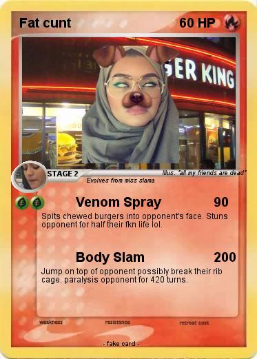 Pokemon Fat cunt