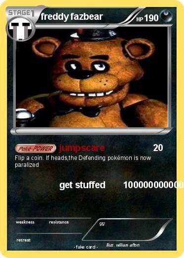 Pokemon freddy fazbear