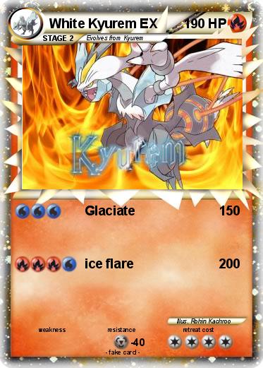 Pokemon White Kyurem EX